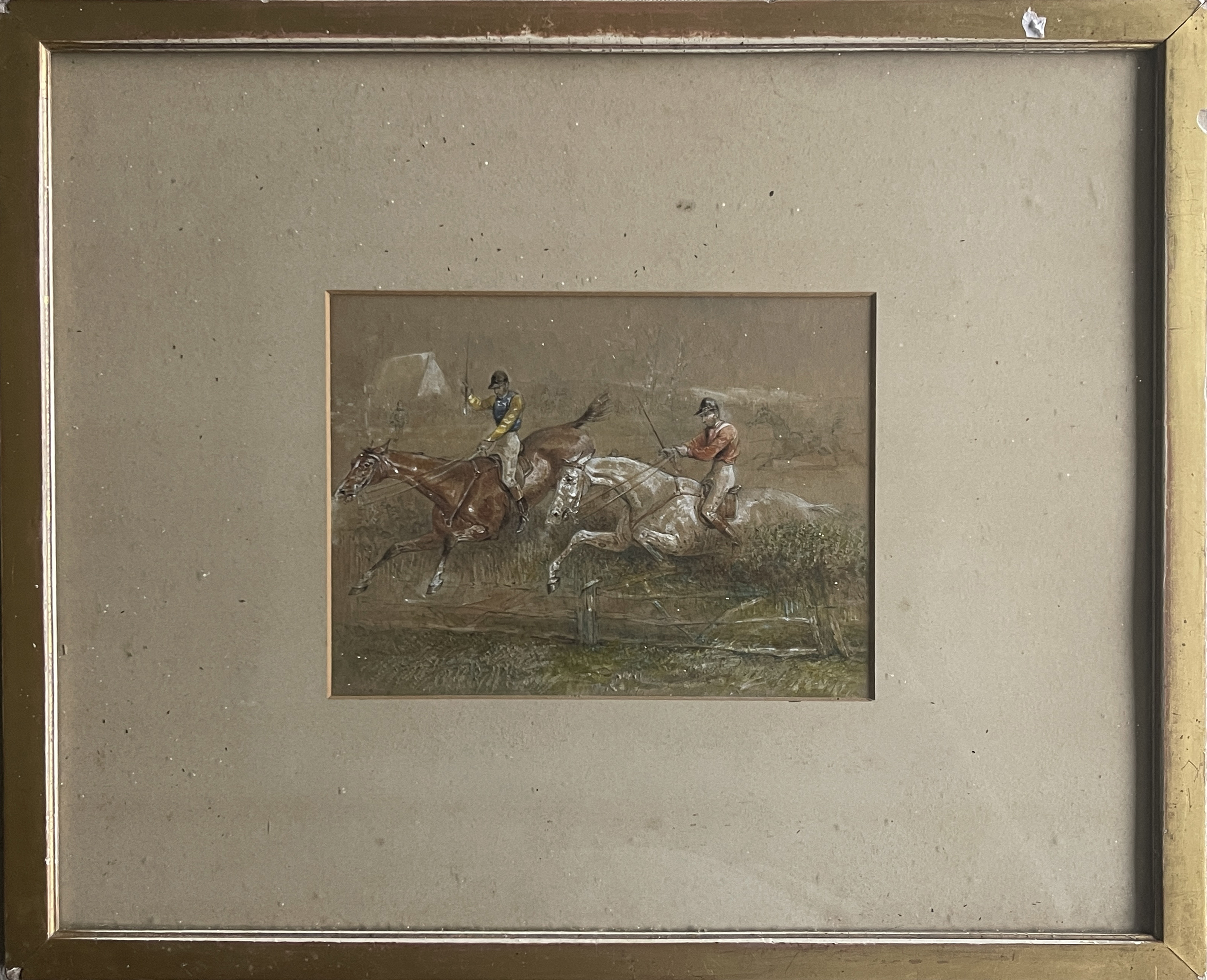 J..H..Meir (?) (British, early 20th Century), horse racing, six, one indistinctly signed and dated - Image 2 of 17