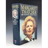 The Right Honourable Baroness Thatcher, L.G., OM, DStJ, P.C, F.R.S, former Prime Minister of The