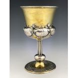 A William IV silver parcel gilt goblet, William Bateman II, London 1834