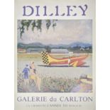 Dilley, Galerie du Carlton Cannes poster, 70cm x 49.5cm