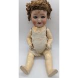 Heubach Koppelsdorf bisque doll, no.342, Queen Elizabeth