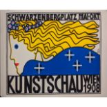 Kunststschau Wien poster, 1980s issue, 61cm x 91cm