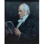 Dickinsons (19th century British School), portrait of a gentleman, oil on canvas, signed lower left,
