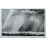 Norman Ackroyd (b.1938), Study of Sun and Rain I, Skellig Rocks, Co.Kelly, etching, signed in