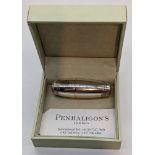 A Penhaligons silver cased sewing set, London hallmarks