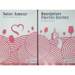 2 Beaujolais wine posters