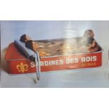 Sardines Des Rois poster, H.50cm W.70cm