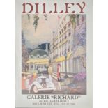 Dilley, Galerie Richard poster, 70cm x 49.5cm