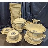 A Gien of France large part dinner service