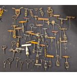 A James Heeley & Sons Ltd A1 Double Lever corkscrew, together with a large collection of other