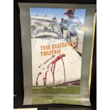 Damien Hirst, The Elusive Truth, Gagosian poster, signed in pen, H.98cm W.69cm
