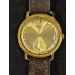 A Burghley Incabloc vintage gents wristwatch
