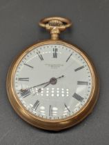 Eugene Bornand pocket watch, the dial signed Euge Bornard & Cie a Ste.Croix, no.3134, the