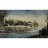 Rowland Hilder (1905-1993), Charlecote, Warwickshire, watercolour, ink and bodycolour, signed