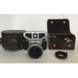 Metz Mecaflex Serial No:1444 Lens: 40mm Macro Kilar Accessories: Leather Case + Lens Adaptor Age