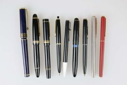 Konvolut von 9 Stiften