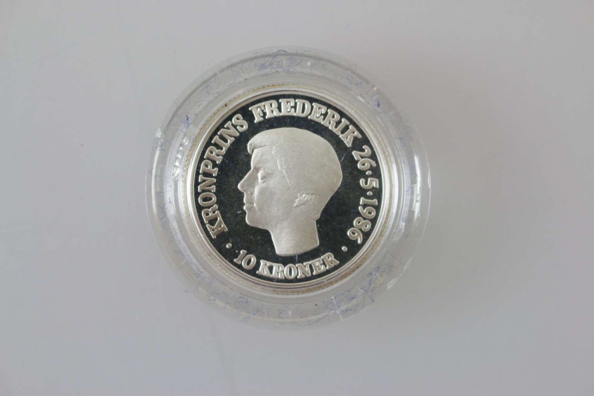 Dänemark, Silbermünze 10 Kronen - Bild 2 aus 4