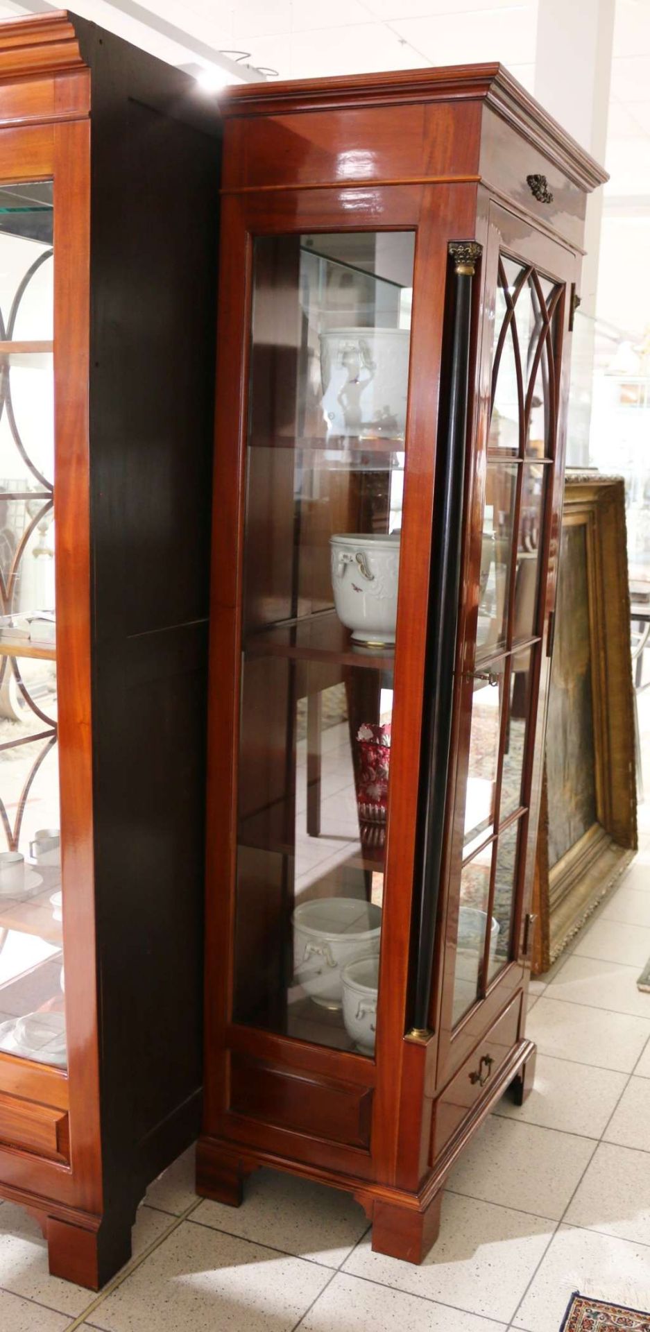 Vitrine im Biedermeier-Stil - Bild 3 aus 3