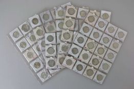 BRD, Sammlung von 5-DM Münzen
