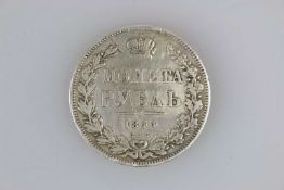 Russland, 1 Rubel, 1844