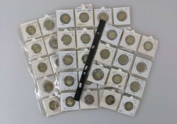 BRD, Sammlung von 51 2-Euro Münzen