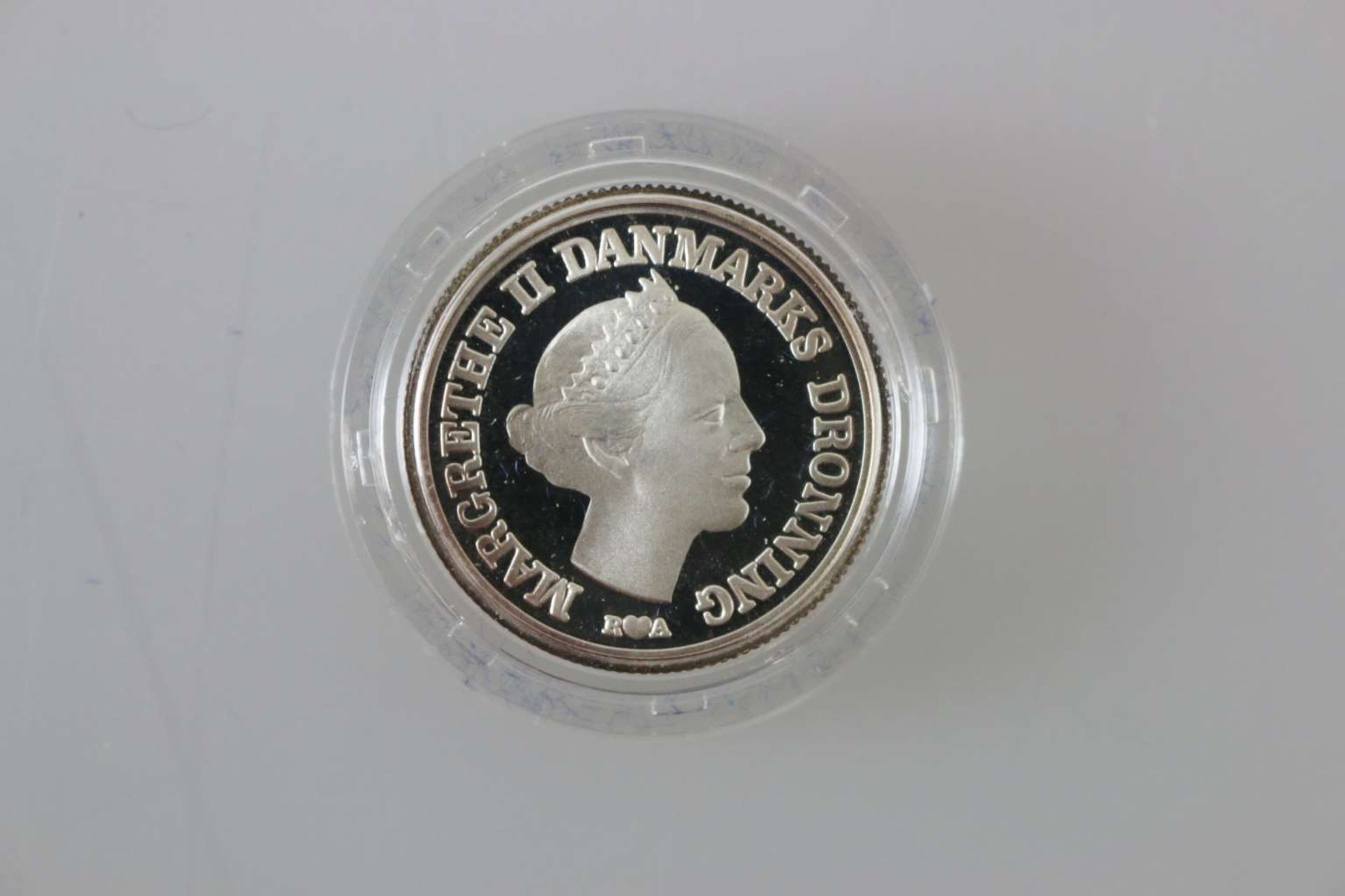 Dänemark, Silbermünze 10 Kronen - Bild 3 aus 4