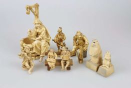 8 alpenländische Figuren