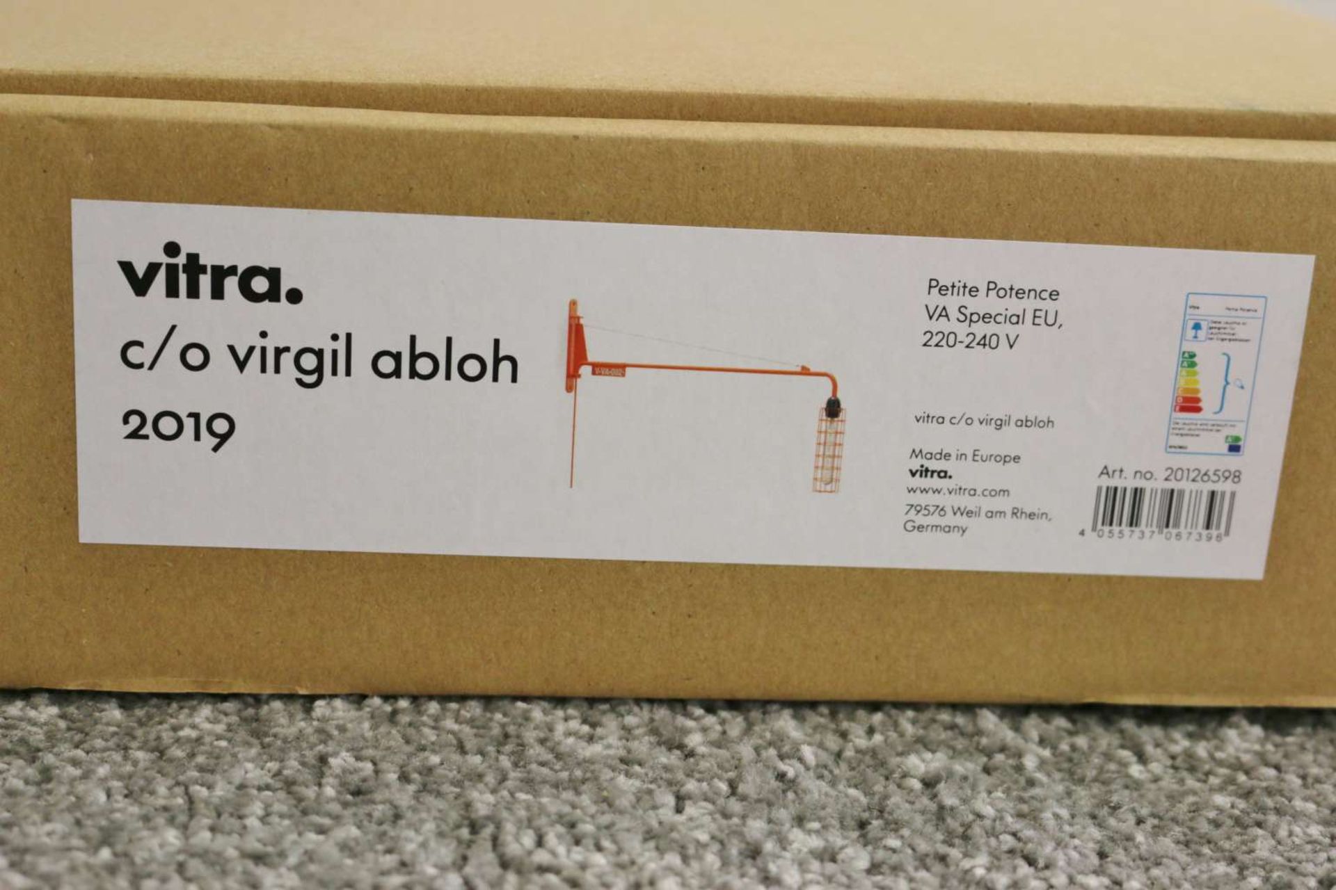 Virgil ABLOH für Vitra, 3er Set, Jean Prouvé, "Antony" und "Petite Potence" sowie Ceramic Brick. - Bild 17 aus 23