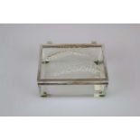 Lalique, kleine Glasschatulle