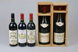 5 Flaschen Bordeaux