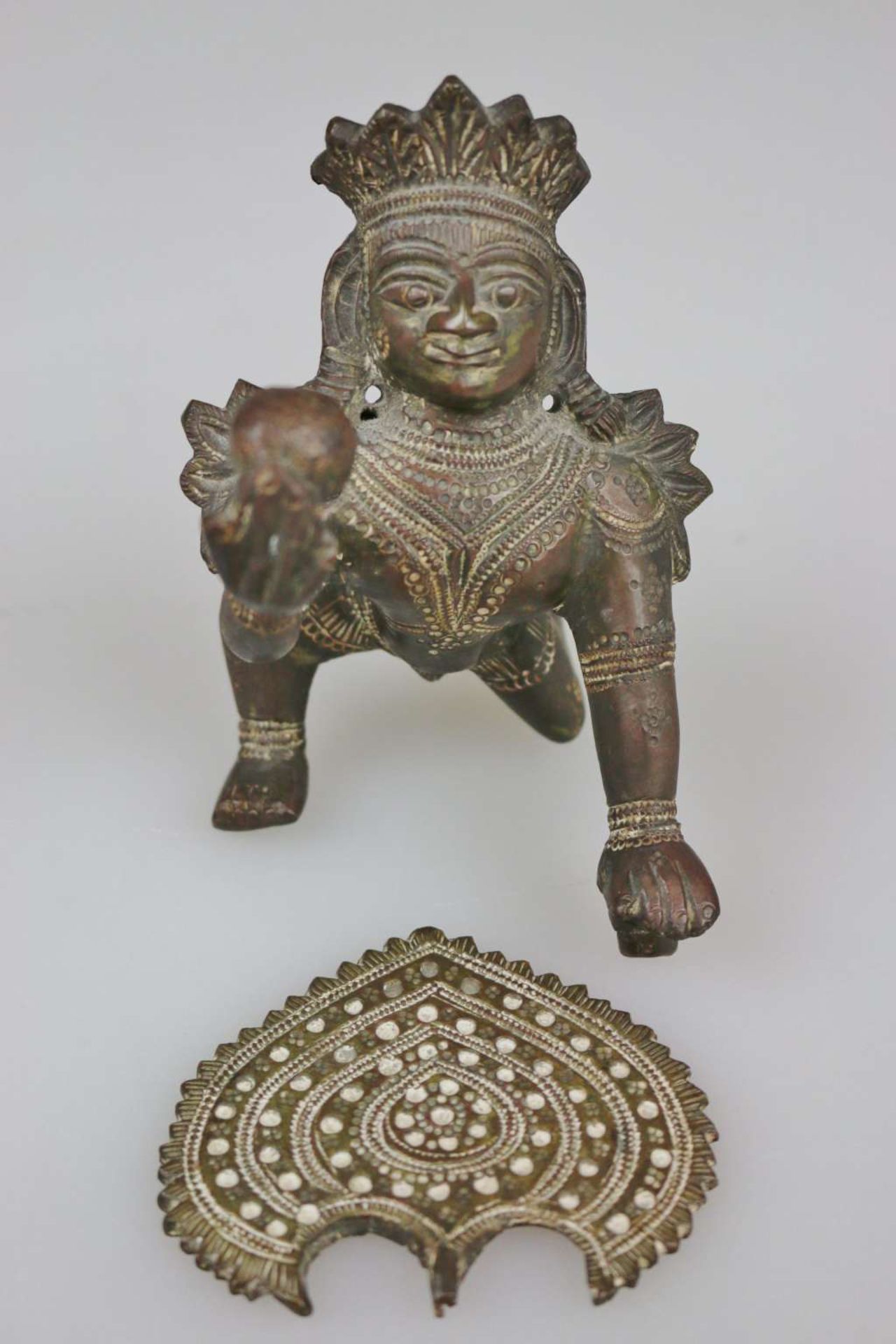 Bronze KRISHNA - Image 3 of 3