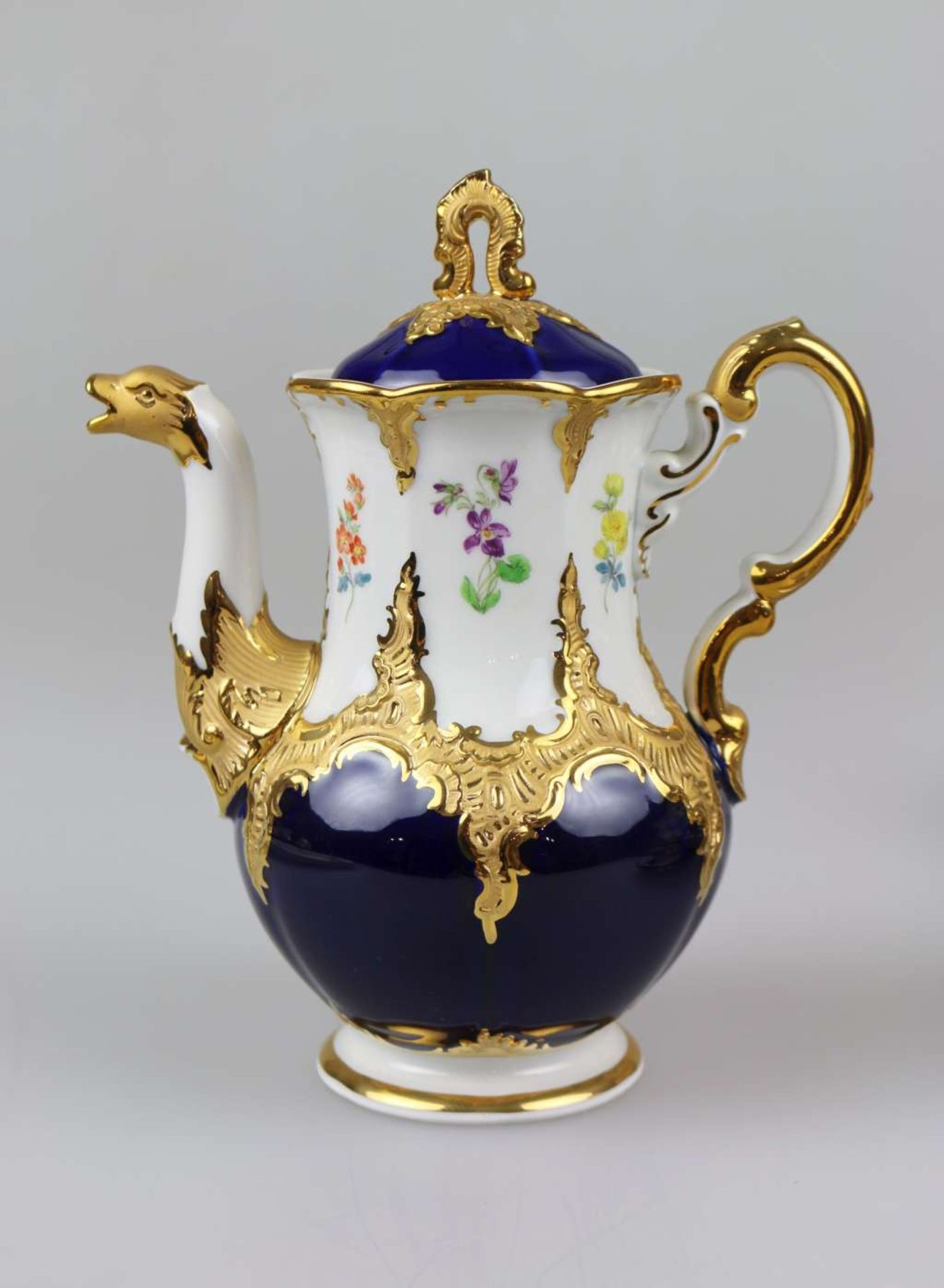 Meissen, Kaffeeservice, "B-Form" - Image 10 of 11