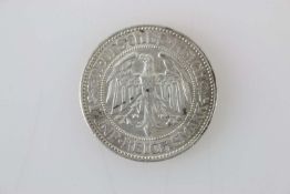 Weimarer Republik, 5 Reichsmark Eichbaum 1929