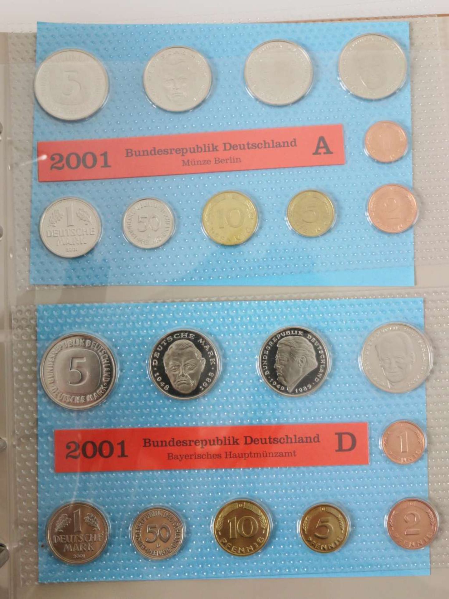 BRD, 45 DM Kursmünzensätzen - Bild 3 aus 3