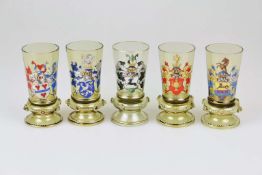 5 Wappengläser