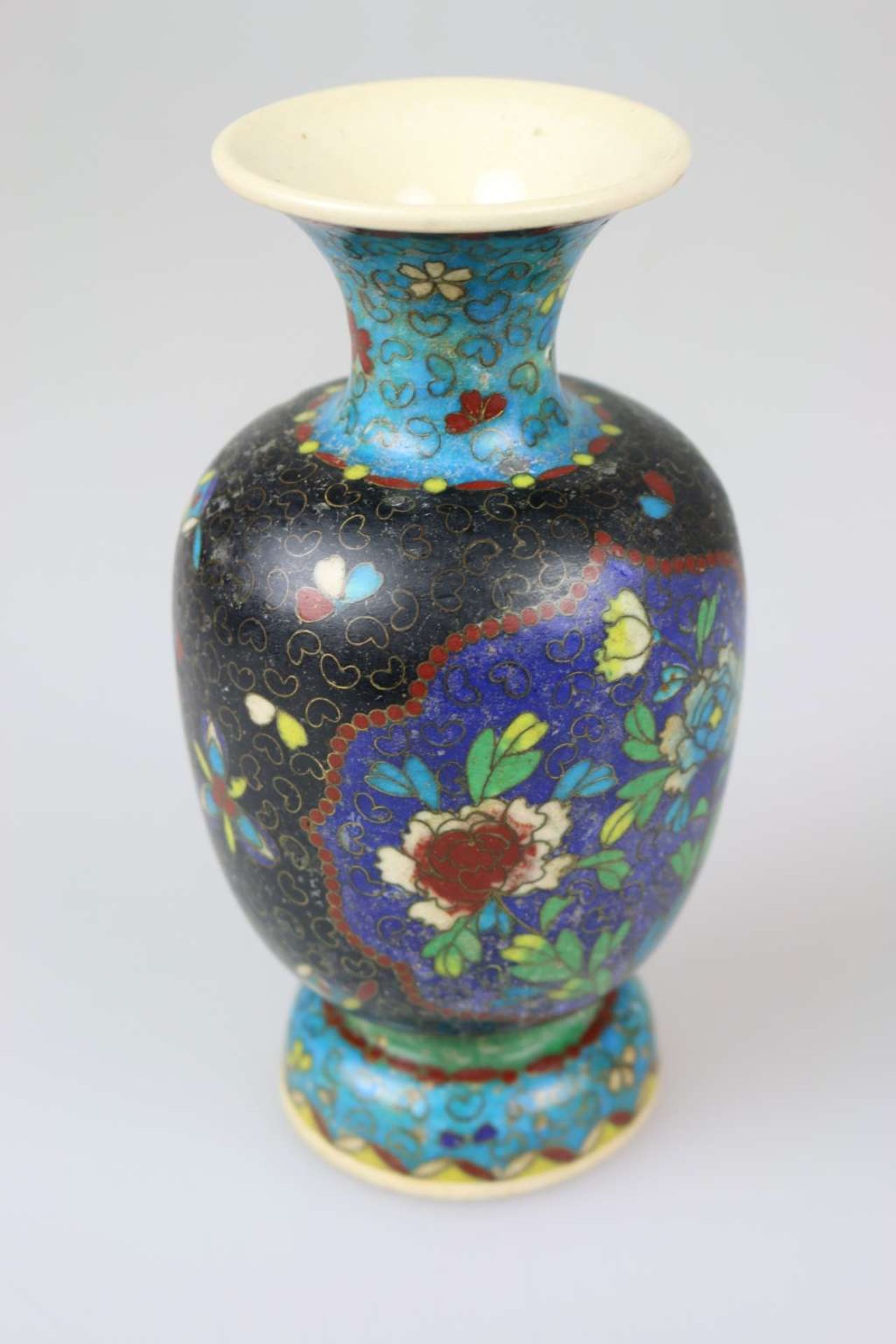 Cloisonné-Vase, Japan