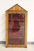 Biedermeier Wandvitrine