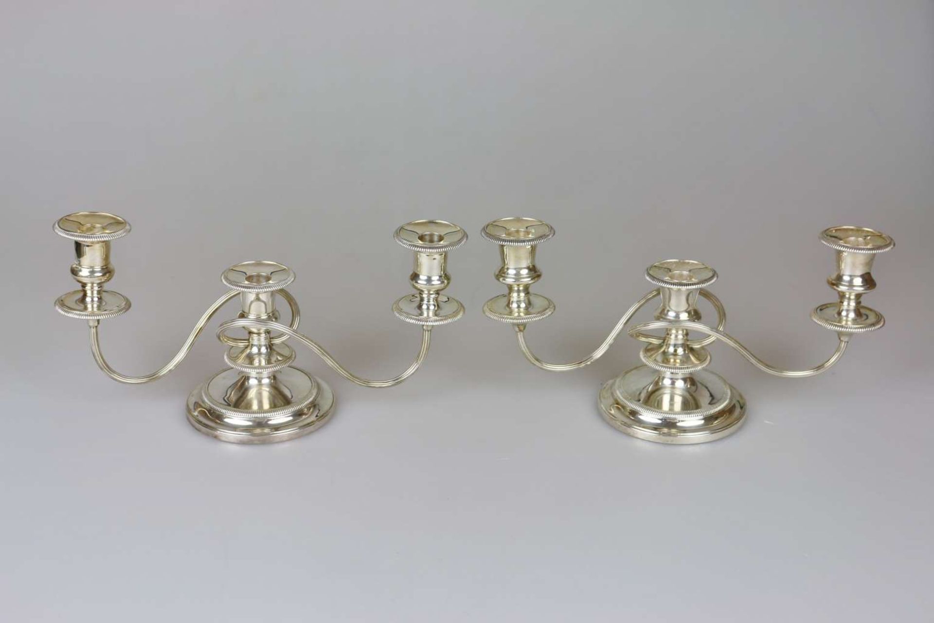 Paar Kerzenständer - Image 2 of 2