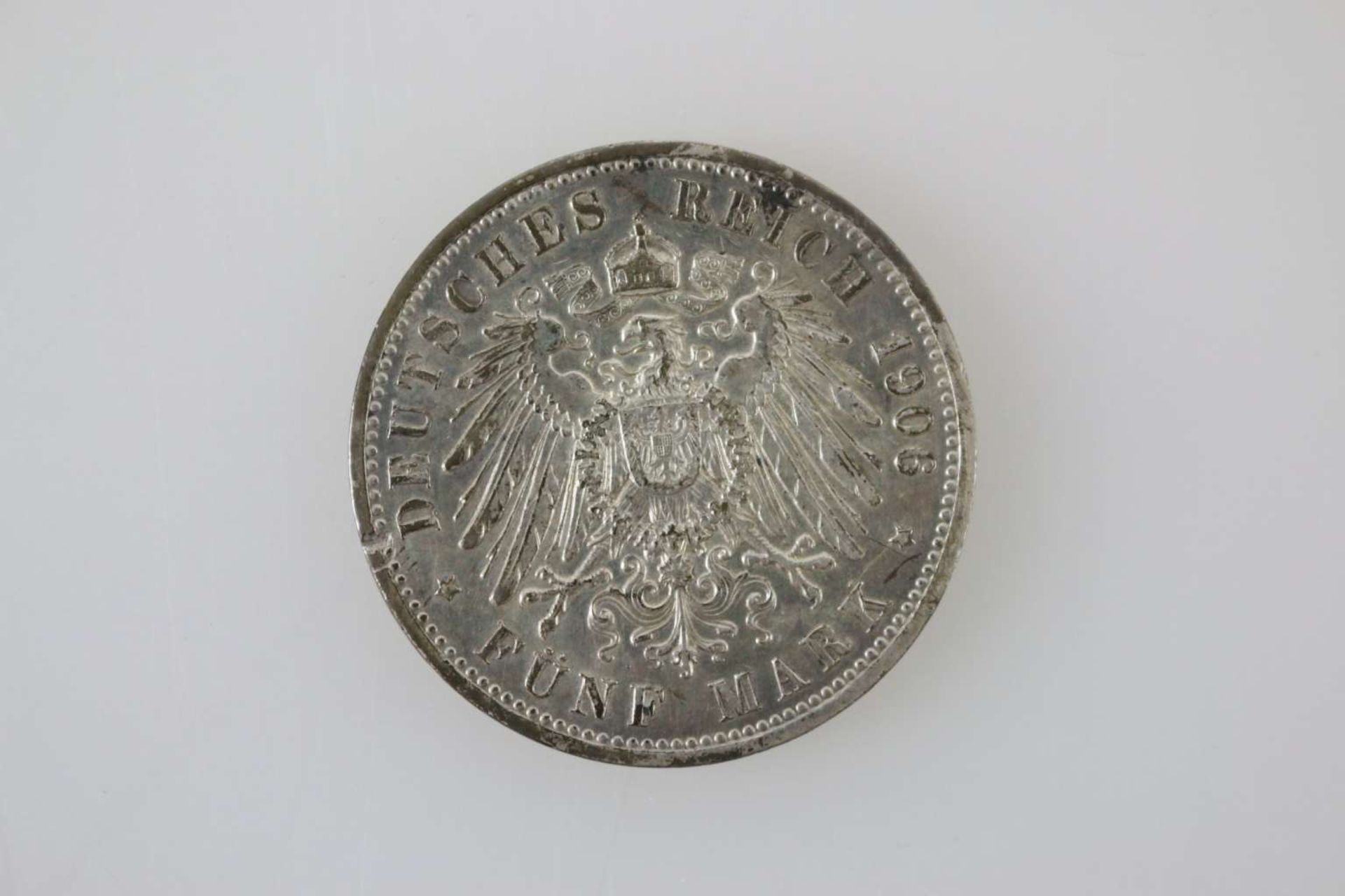 Preußen, 5 Mark 1906 A - Bild 2 aus 2