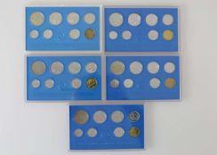 DDR, 5 Kursmünzsätze