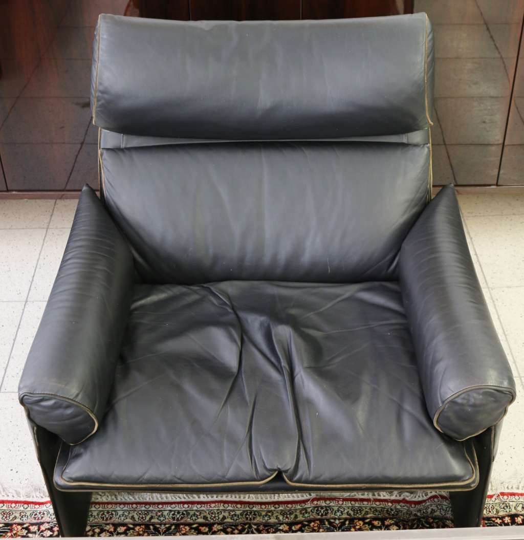 SAPORITI, zwei Lounge Sessel und ein Zweisitzer - Image 10 of 14