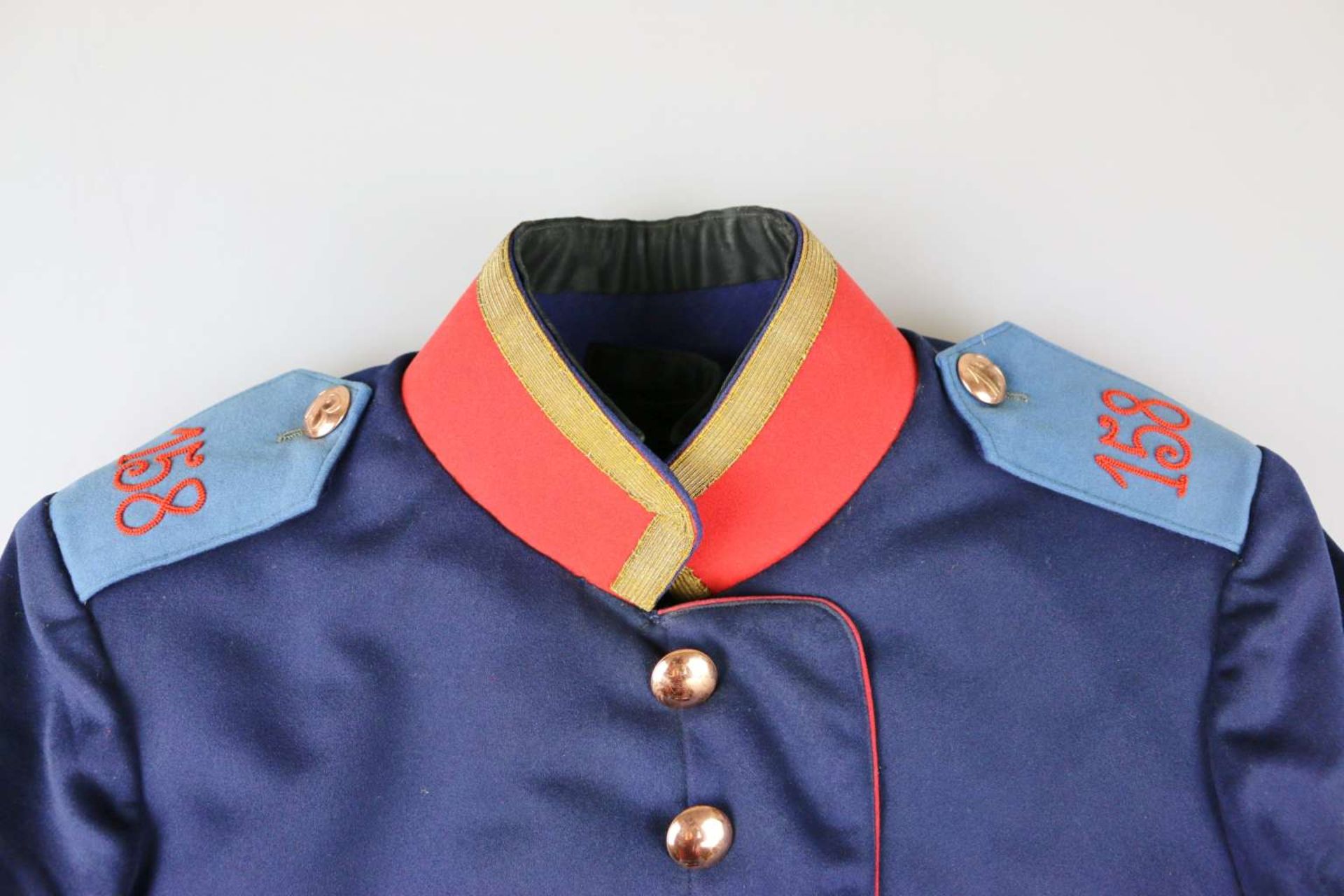 Preussen, Uniformrock des 7. Lothringisches Infanterie-Regiment Nr. 158 - Bild 3 aus 7