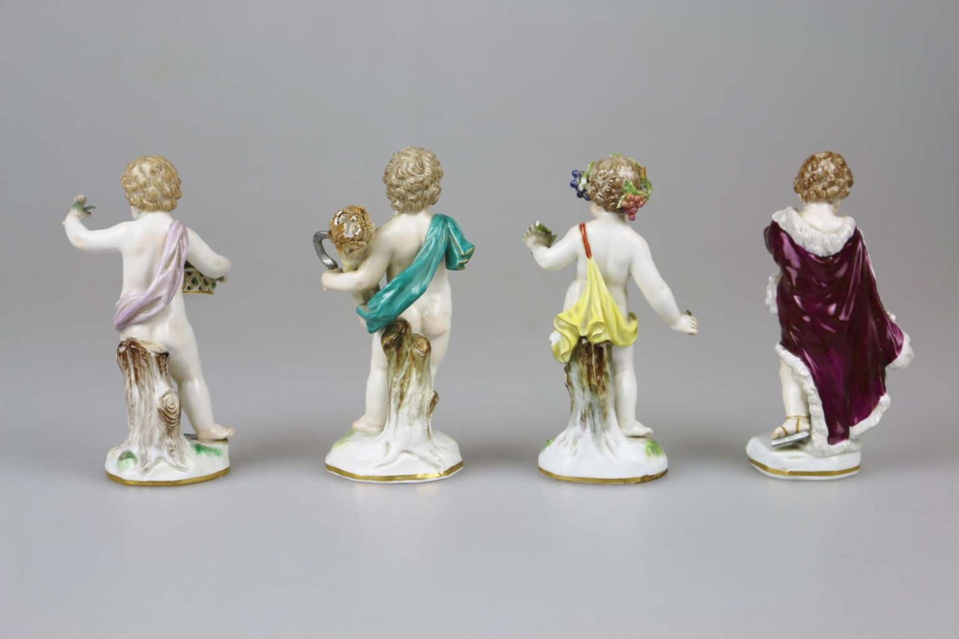 Meissen, Figurensatz der "Vier Jahreszeiten" - Image 2 of 11