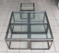 JEAN CHARLES MAISON, Couchtisch und Beisteller