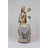 Lladro, schwarze Madonna mit Kind