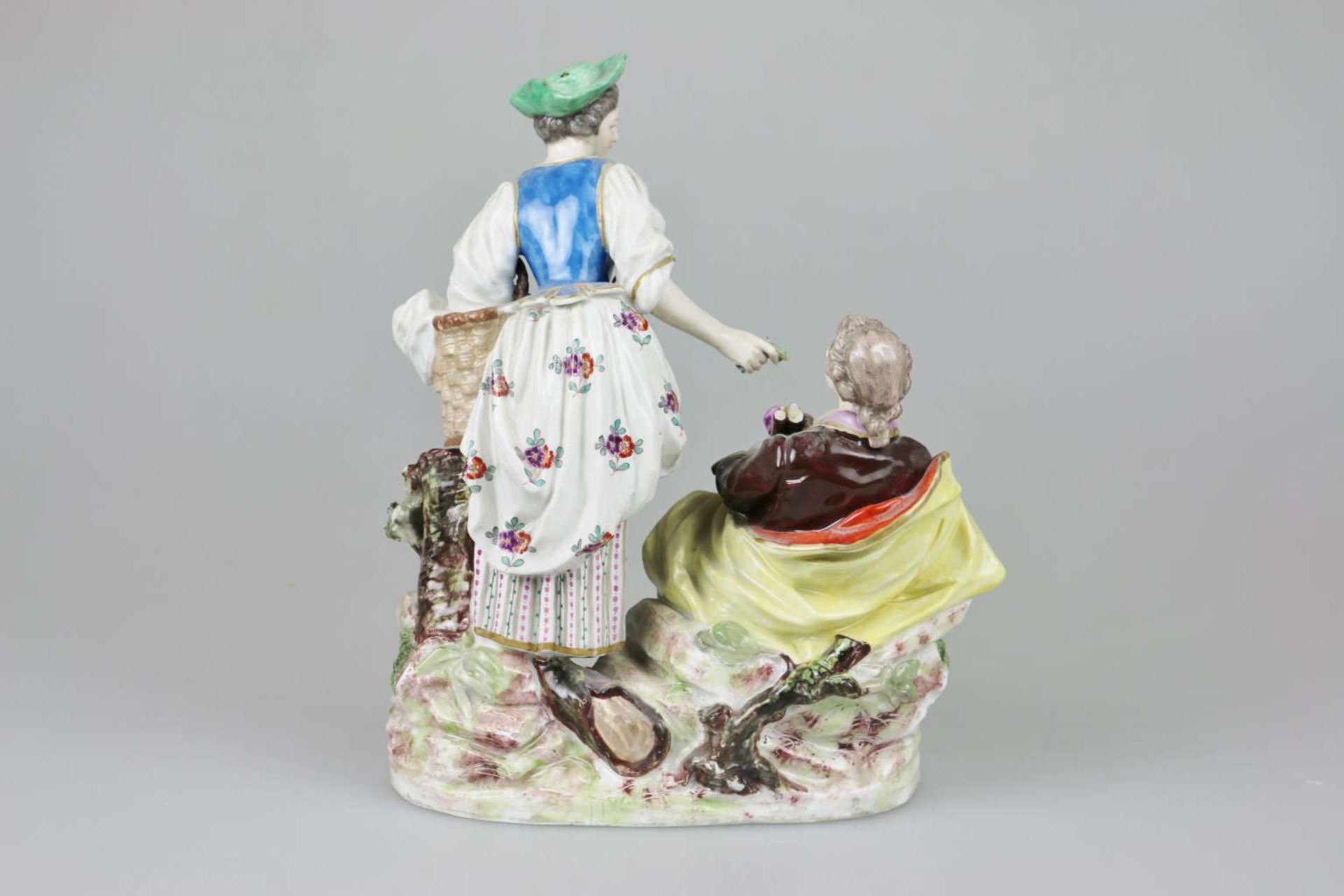 Porcelaine de Paris/ Bloch, Figurengruppe - Image 2 of 10