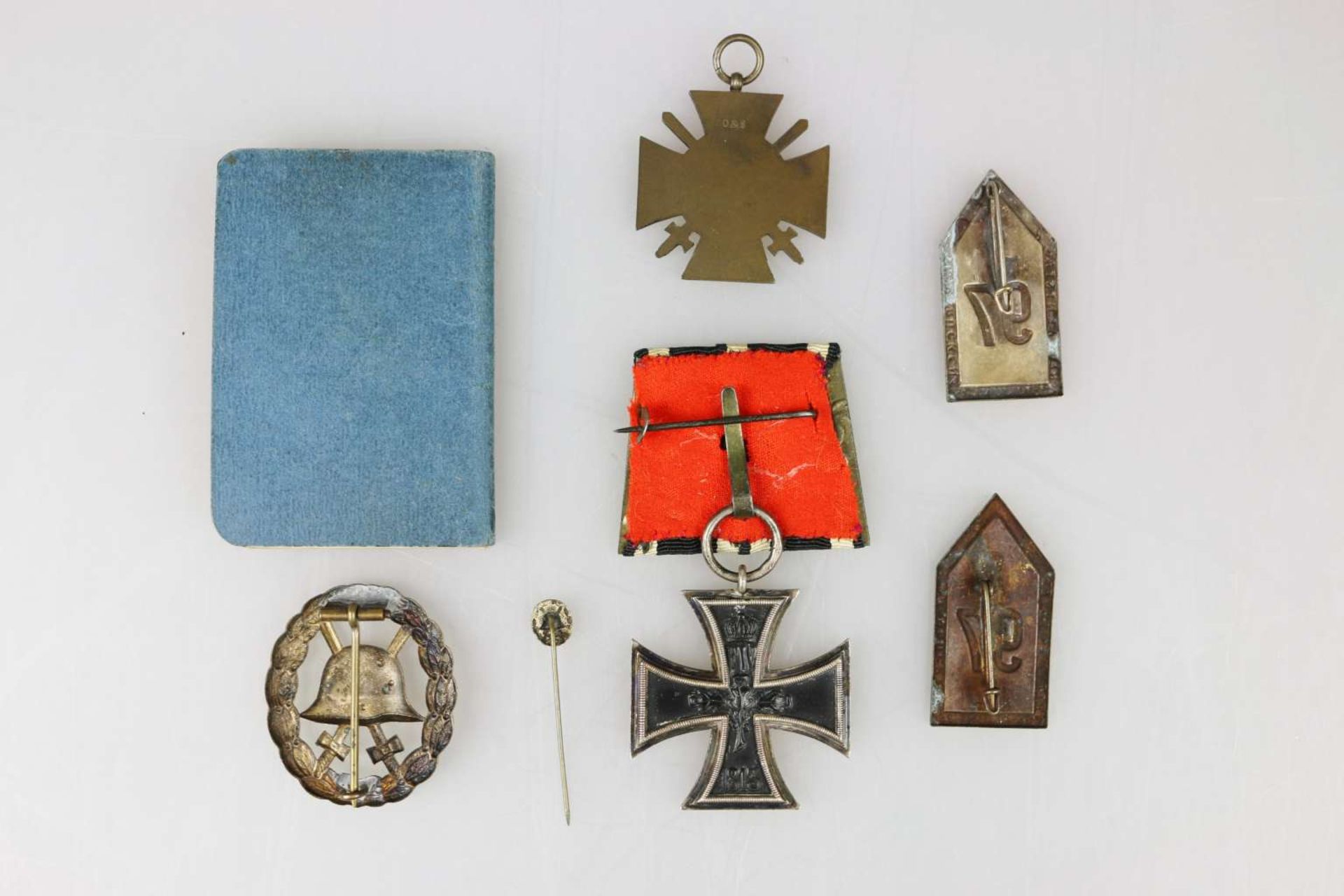 Eisernes Kreuz 2. Klasse an Einzelspange, Silber - Bild 2 aus 3