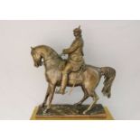 Otto von Bismarck - Reiterstandbild aus Bronze