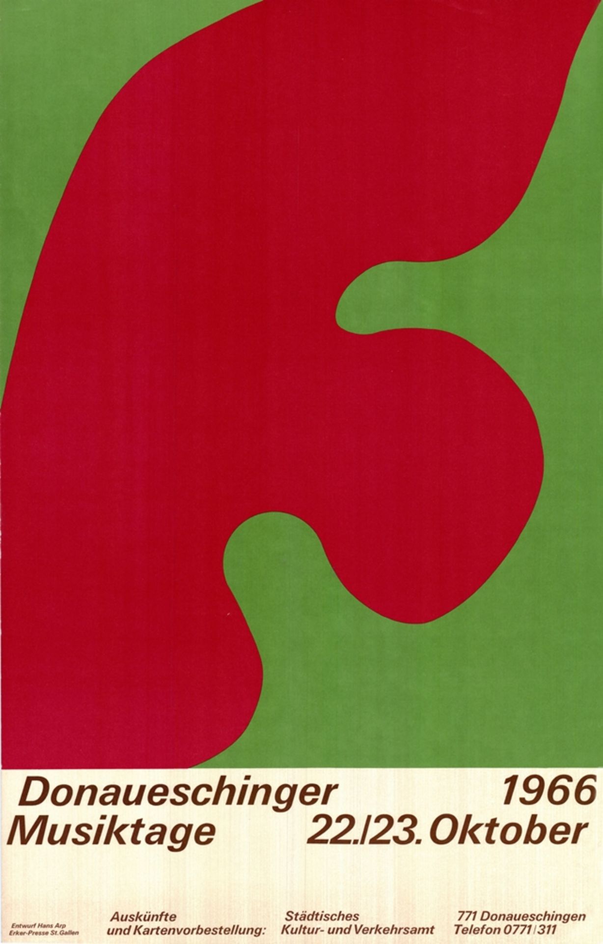 Hans Arp / Jean Arp (1886 Straßburg -1966 in Basel)