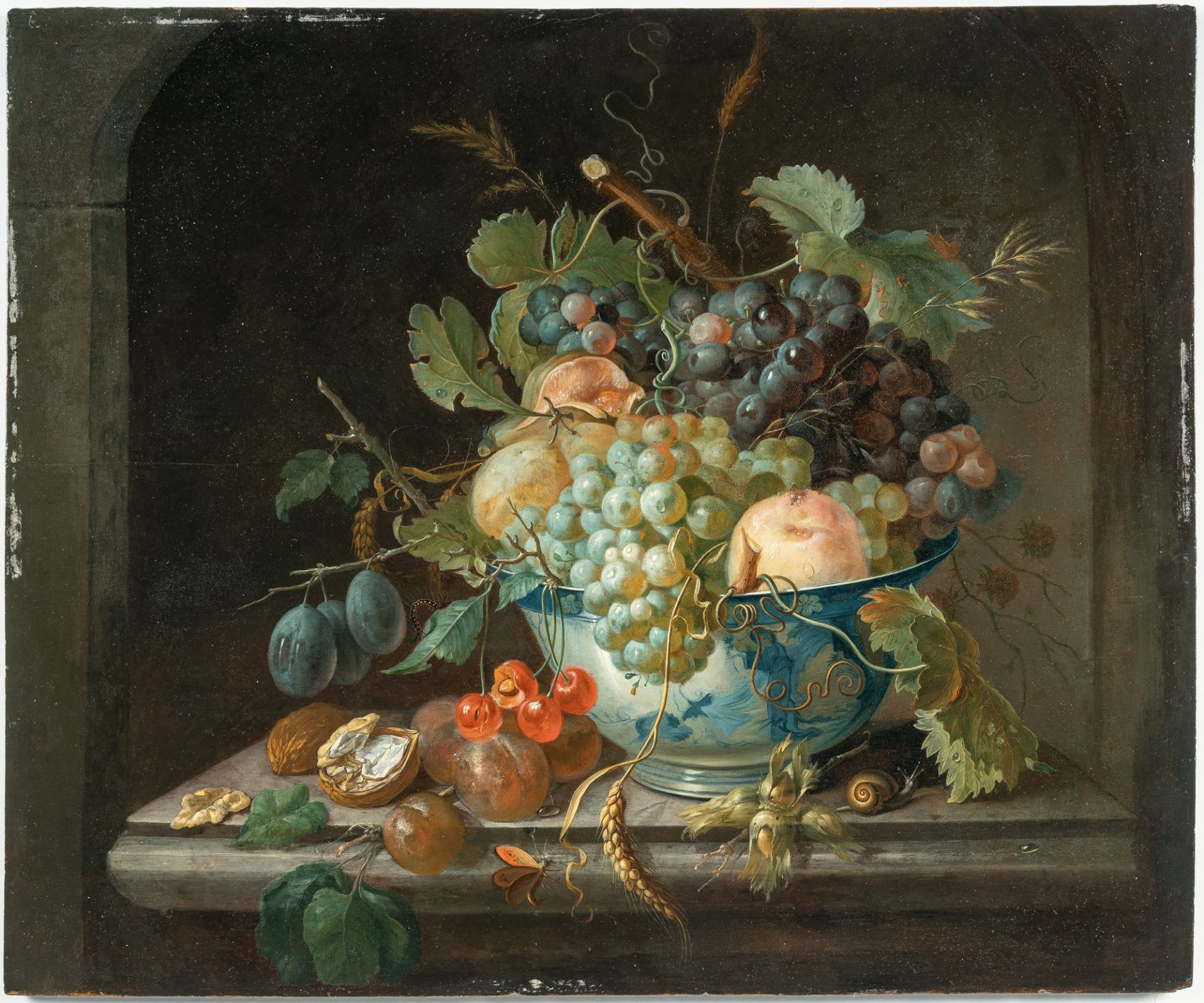 Christiaen van Pol – Fruit still life with a Wanli dish - Image 2 of 4